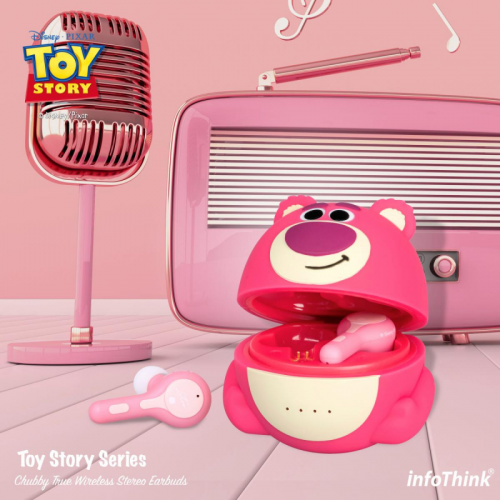 infoThink Toy Story True Bluetooth Earphones (Lots-O-Huggin Bear)