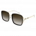 Gucci GG1016SK-004 低鼻樑版長方形太陽眼鏡