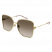 Gucci GG1282SA-003 金色方形金屬太陽眼鏡